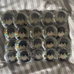 ハイキュー　影山飛雄　ホログラム缶バッジ 20個セット