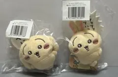 うさぎだらけくじ E賞 ぬいぐるみバッジ ヤハ トンカチ セット