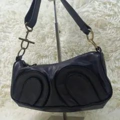 希少品✨Old GAP Y2K One Shoulder Bag 00s レザーのサムネイル