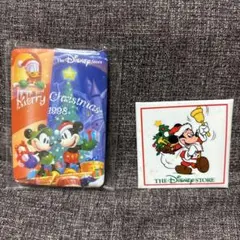 ディズニーストア 1998 クリスマス 缶バッジセット