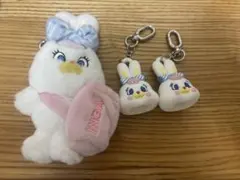 INGA MOMOREI ティントバックぬいぐるみ マスコット キーホルダー