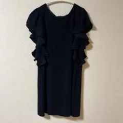 パーティードレス　結婚式　二次会　38size（M）　ネイビー