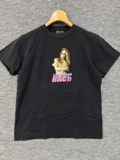 SHOOT セバスチャンバック バンドt 半袖 tシャツ プリント 黒 キッズのサムネイル