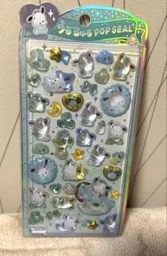 サンリオ うるちゅるポップシール ポチャッコ ベビー ボンボンドロップ