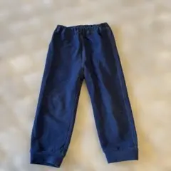 ダークブルー ウエストゴムパンツ サイズ90