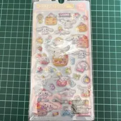 サンリオ　シナモロール　ぷくぷくシール　3Dステッカー