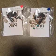 ミニピン　イヤリング