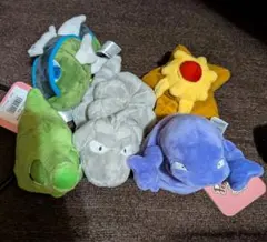 ポケモン ちからつきた 戦闘不能 5点セット ぬいぐるみ マスコット