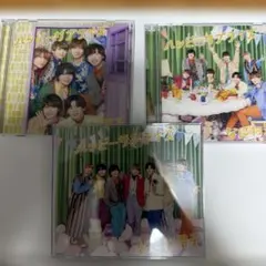 なにわ男子 CD 3形態　ハッピーサプライズ