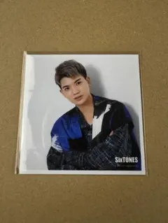 【新品未使用】SixTONES ストーンズ 髙地優吾 ましかくフォト 公式写真