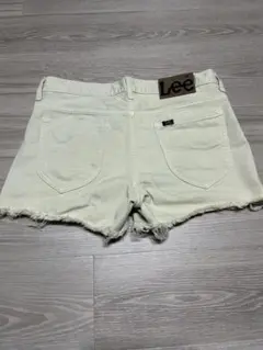 Lee ホワイト ショートパンツ デニム