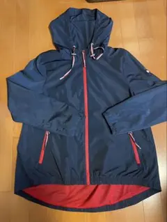 TOMMYHILFIGERフード付きネイビージャケット