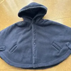 ラルフローレン　フード付きネイビー ポンチョ