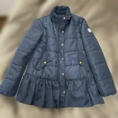 pom ponette ポンポネット　中綿コート　ペプラム　フリル