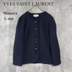 2026年最新】Yves Saint Laurent レディース ノーカラージャケットの