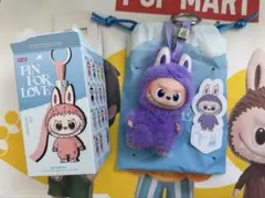 ラブブ　PIN FOR LOVE シリーズ　ぬいぐるみペンダント　T