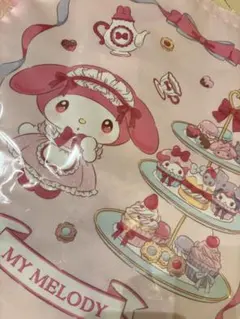 フリル付きトート　マイメロディ