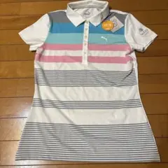 新品PUMA GOLF プーマゴルフ 半袖コラボポロシャツ ブXSのサムネイル