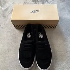 VANS ローファー ブラック フリンジ付きスニーカー