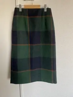 タイトスカート　ロングスカート　チェック柄　Mサイズ