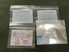 サンリオ　ノベルティ　オリジナルミニジッパーバッグ シナモロール