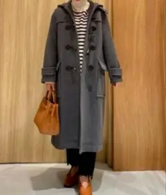 ミラオーウェン✴︎Mila Owen ダッフルコート サイズ1 グレー