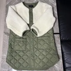 グリーンレーベルリラクシング　キッズジャケット オリーブグリーン 130