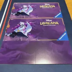 Disney Lorcana 非売品　組み立てスタンド　２枚　アースラのサムネイル