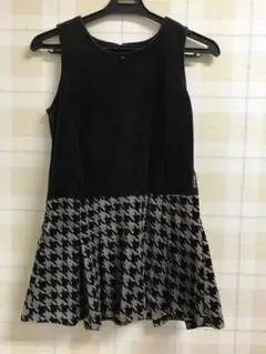 【値下げ】コムサイズム COMME CA ISM ベロアワンピース 120