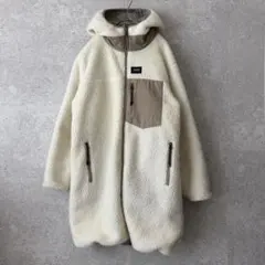 希少カラー✨TAION ノーリーズ 別注 ダウン フードコート リバーシブル