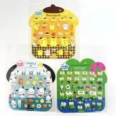 韓国　サンリオ　けろけろけろっぴ　ポムポムプリン　ポチャッコ　マシュマロシール