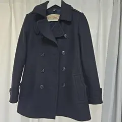 Burberry Brit ネイビー ピーコート