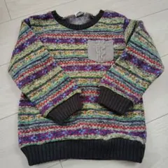 男の子　裏起毛　トレーナー　120センチ