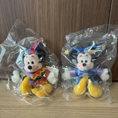 東京ディズニーランド15周年 ミッキーのぬいぐるみ 2体