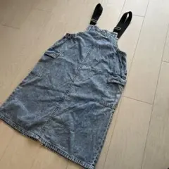 デニムジャンバースカート サイズ140
