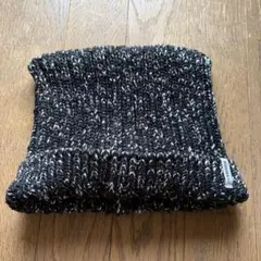 OVERRIDE KNIT MIX 猫耳ビーニー　ニット帽　ブラックのサムネイル