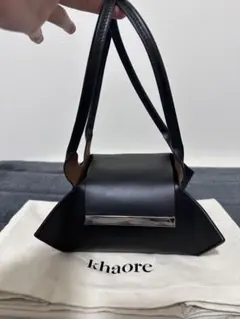 khaore ハンドバッグバッグ　ショルダー　ブラック