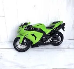 かわさき にんじゃ バイクモデル 緑 バイク おもちゃ フィギア オートバイのサムネイル