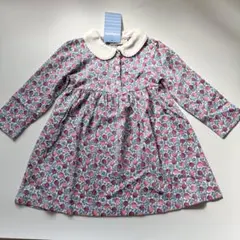 【新品タグ付き】2-3y♡jojomamanbebe長袖ワンピース