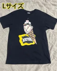 ICE CREAM アイスフェイスTシャツ 半袖Tシャツ Lサイズ