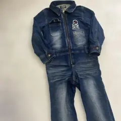 TK SPARKID デニムオーバーオール 110