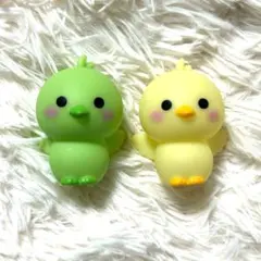 ソフビ　すくい人形　ぷかぷか　アヒル　ひよこ