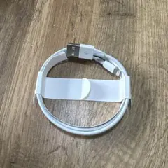 apple純正　USB-A Lightningケーブル ホワイト 未使用