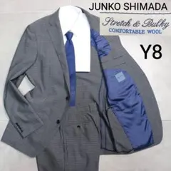 【新品】ジュンコシマダ スーツセットアップ 3ピース super120's 新品】ジュンコシマダ スーツセットアップ 3ピース super120's