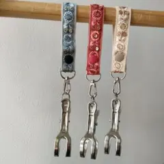 シューズクリップ インド刺繍リボン ハンドメイド
