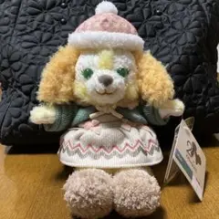 上海ディズニー クッキーアン ぬいぐるみキーチェーン リラックス