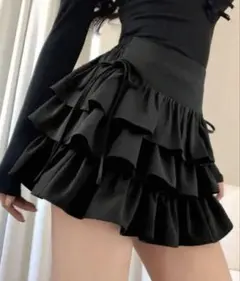 SHEIN FRIFUL スカート ブラック S 401223198