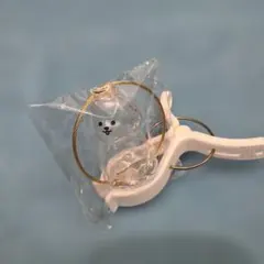犬の毛　収納 キーホルダー　けだまだま