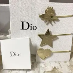 Dior ヘアゴム3個セット　ノベルティ
