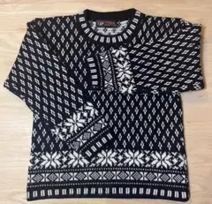 【ともよ様】T’IKA ティカ　アルパカ100%　セーター ブラック/ホワイト